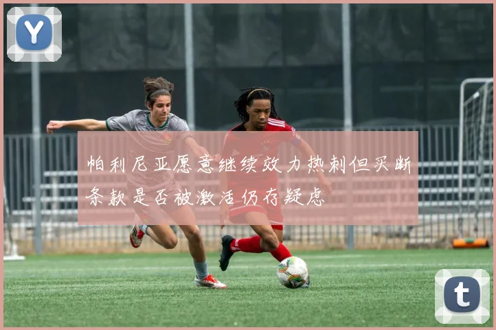 帕利尼亚愿意继续效力热刺但买断条款是否被激活仍存疑虑